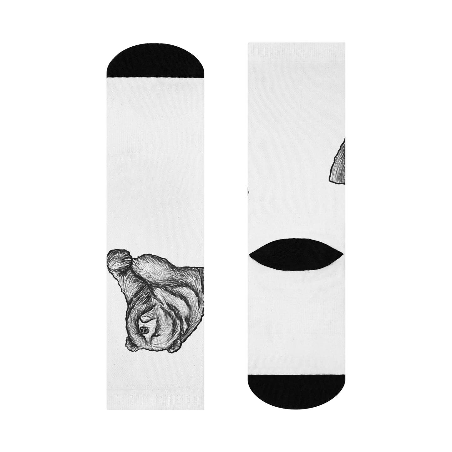 Cocain Bear Cushioned Socks