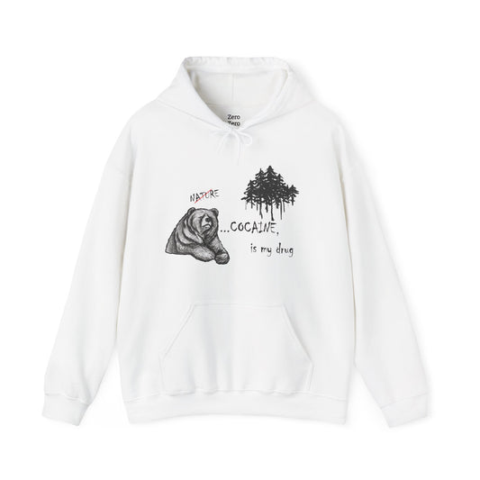 Cocaine Bear Hoodie -  "Nature is my drug"