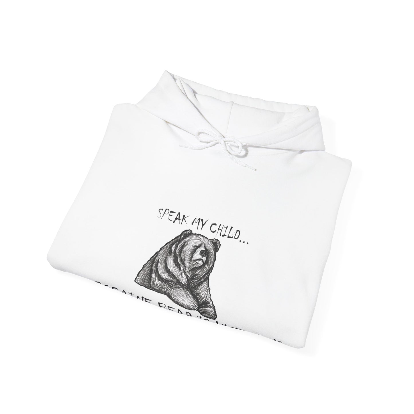 Cocaine Bear Hoodie - "Speak My Child"