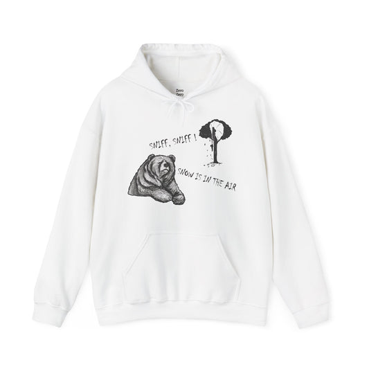 Cocaine Bear Hoodie - "Sniff, Sniff! Snow is in the Air"