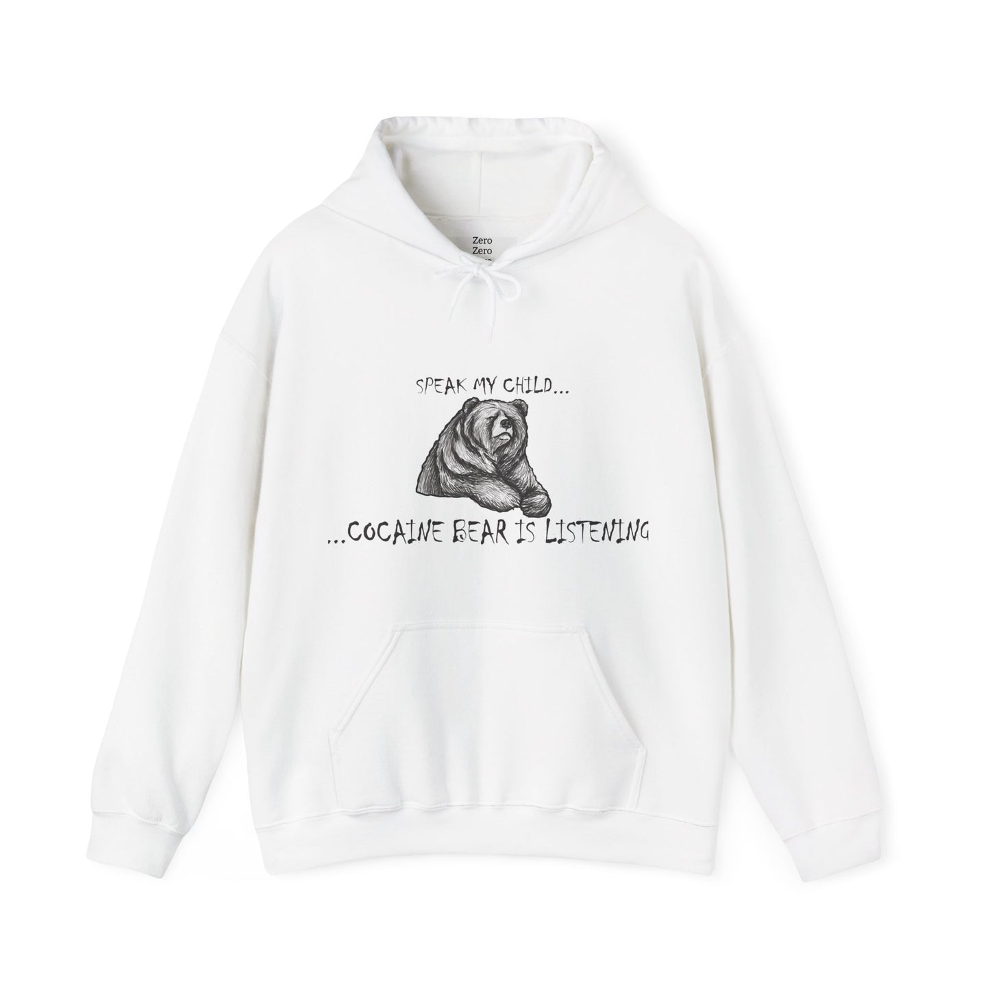 Cocaine Bear Hoodie - "Speak My Child"