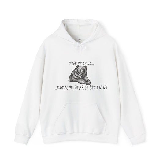 Cocaine Bear Hoodie - "Speak My Child"