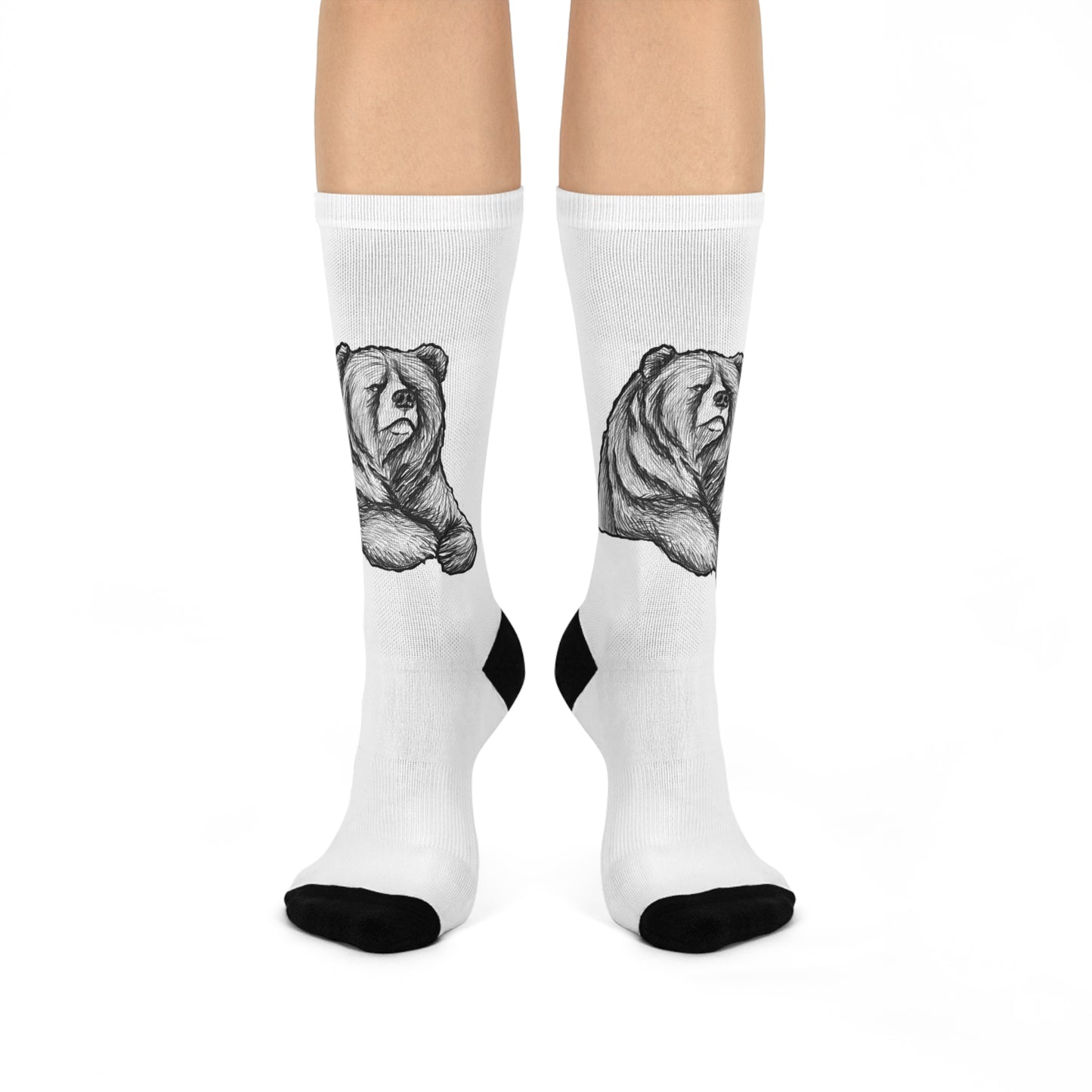 Cocain Bear Cushioned Socks