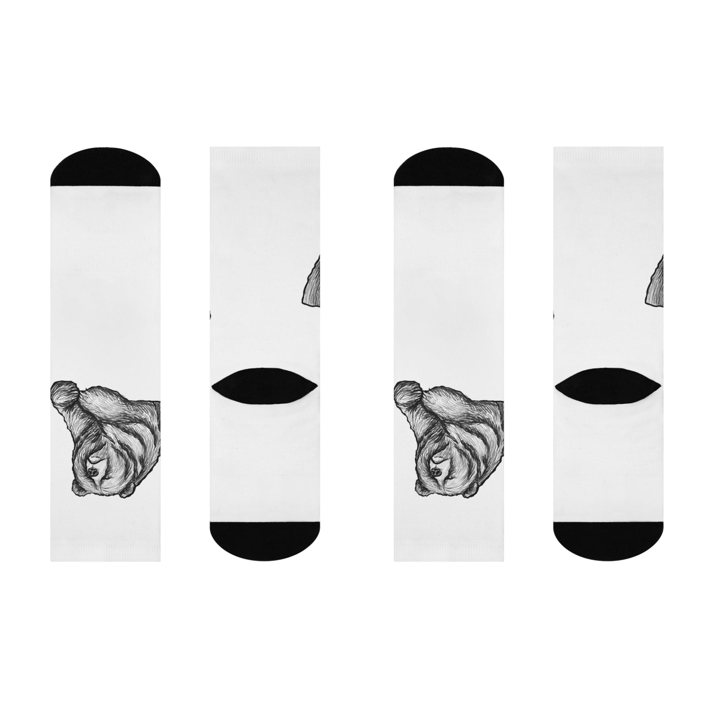 Cocain Bear Cushioned Socks